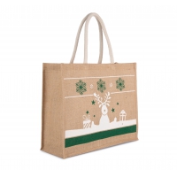 Bolsa shopper con motivos navideos - Ref. XKI0736
