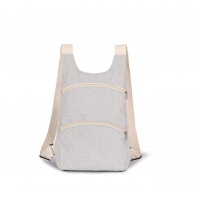 Mochila reciclada con bolsillo trasero - Ref. XKI5101