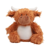 Vaca de peluche con cremallera - Ref. XMM565