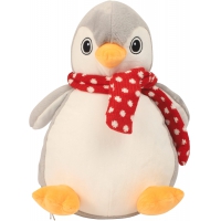 Pingino de peluche con cremallera - Ref. XMM566