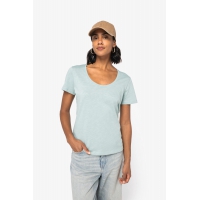 Camiseta ecorresponsable slub mujer - Ref. XNS329