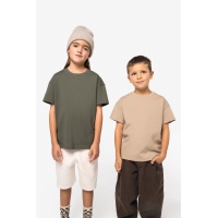 Camiseta ecorresponsable de hombros cados infantil - Ref. XNS340