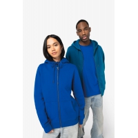 Sudadera ecorresponsable con cremallera y capucha unisex - Ref. XNS402