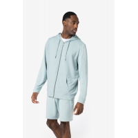 Sudadera con capucha y cremallera hombre - Ref. XNS426