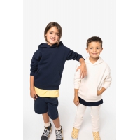 Sudadera ecorresponsable con capucha oversize infantil - Ref. XNS438
