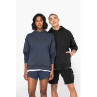 Sudadera ecorresponsable con capucha efecto lavado oversize unisex - Ref. XNS448