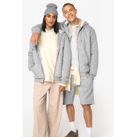 Sudadera ecorresponsable con cremallera y forro de sherpa unisex - Ref. XNS460