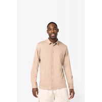 Camisa ecorresponsable de punto jersey hombre - Ref. XNS510