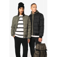 Chaqueta acolchada ecorresponsable con cuello tipo beisbolera unisex - Ref. XNS613