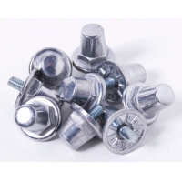Pack 100 tacos hexagonales de aluminio - Ref. XPA063