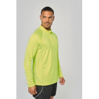 Top deportivo de manga larga  zip hombre - Ref. XPA335