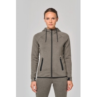 Chaqueta de chndal performance con capucha mujer - Ref. XPA359