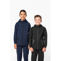 Chaqueta con capucha performance infantil - Ref. XPA398