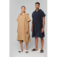 Poncho de rizo con capucha - unisex - Ref. XPA581