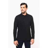 Polo supima manga larga hombre - Ref. XPK202