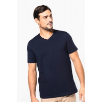 Camiseta supima cuello de pico manga corta hombre - Ref. XPK304