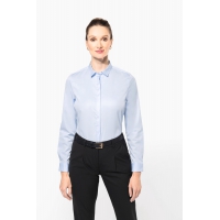Camisa sarga manga larga mujer - Ref. XPK507