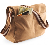Bolsa mensajero canvas estilo vintage - Ref. XQD610