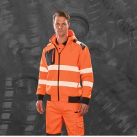 Sudadera capucha de seguridad - material reciclado - Ref. XR503X