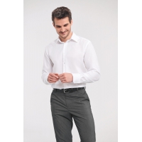 Camisa moderna sin plancha manga larga hombre - Ref. XRU958M