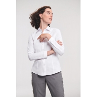Camisa espiga manga larga mujer - Ref. XRU962F