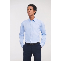 Camisa espiga manga larga hombre - Ref. XRU962M