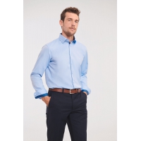 Camisa espiga manga larga - Ref. XRU964M