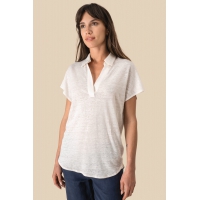 Polo de lino mujer - Ref. XSP221