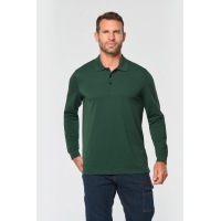Polo antibacteriano manga larga hombre - Ref. XWK276