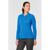 Polo antibacteriano manga larga mujer - Ref. XWK277