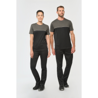 Camiseta bicolor ecorresponsable manga corta - unisex - Ref. XWK304