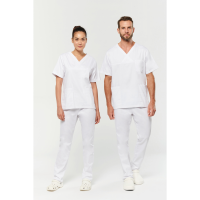 Casaca algodn manga corta - unisex - Ref. XWK504