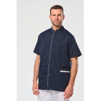 Blusa polialgodn con botones a presin hombre - Ref. XWK505