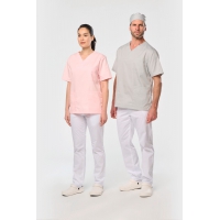 Casaca polialgodn manga corta - unisex - Ref. XWK507