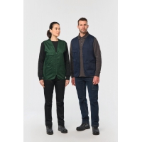 Chaleco polialgodn multibolsillos - unisex - Ref. XWK608