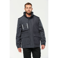 Parka workwear con mangas amovibles - Ref. XWK6106