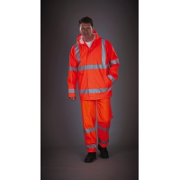 Chaqueta alta visibilidad soft flex transpirable para lluvia - Ref. XYHVS450