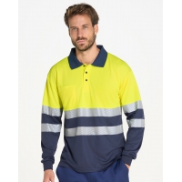Polo manga larga - Ref. HHV02U00LS