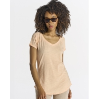 Camisetas MUJER CUELLO PICO URBAN SLUB LADY - Ref. HTSULSLB