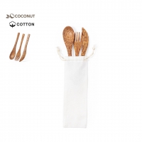 Set cubiertos 3 piezas. funda algodn socex - Ref. M1063
