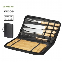 Set barbacoa 6 accesorios. funda polister craxton - Ref. M1112