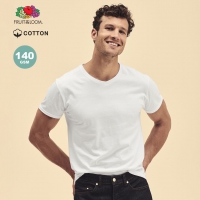 Camiseta adulto blanca iconic v-neck fruit of the loom - Ref. M1318