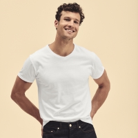 Camiseta adulto blanca iconic v-neck fruit of the loom - Ref. M1318