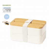 Fiambrera 2 compartimentos 700 ml graftan - Ref. M1479