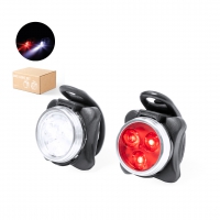 Set luces seguridad bici remko - Ref. M20438