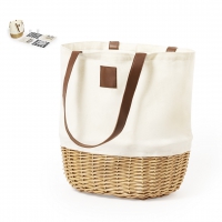 Cesta picnic 12 piezas, 2 servicios laudan - Ref. M20468