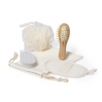 Set bao 4 accesorios. funda algodn seido - Ref. M20543