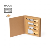 Set quesos 4 piezas kubin - Ref. M20595