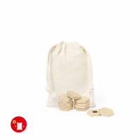 Set imanes 12 piezas. funda algodn lirix - Ref. M20597
