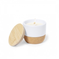 Vela aromtica cera vegetal. aroma lino lavolia - Ref. M20604